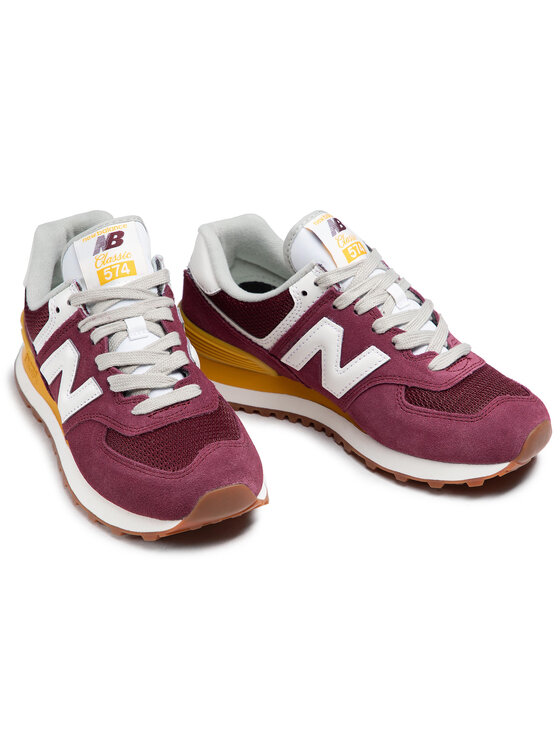 New Balance Sneakers WL574VN2 Bordeaux • Modivo.it