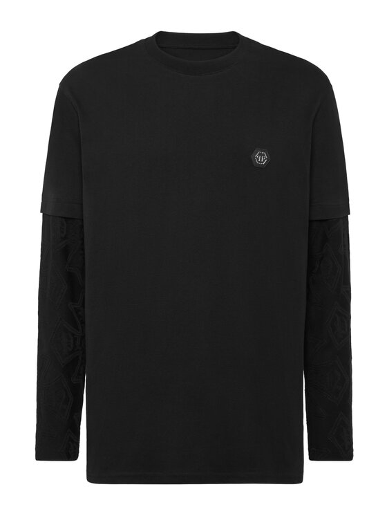 PHILIPP PLEIN PHILIPP PLEIN T-shirt 26197 Nero Regular Fit