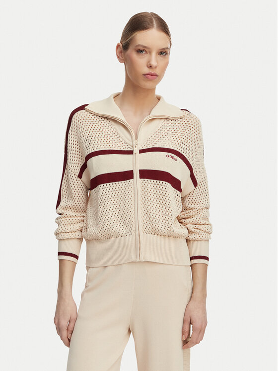 Guess Kardigán V6GR08 Z0729 Béžová Regular Fit