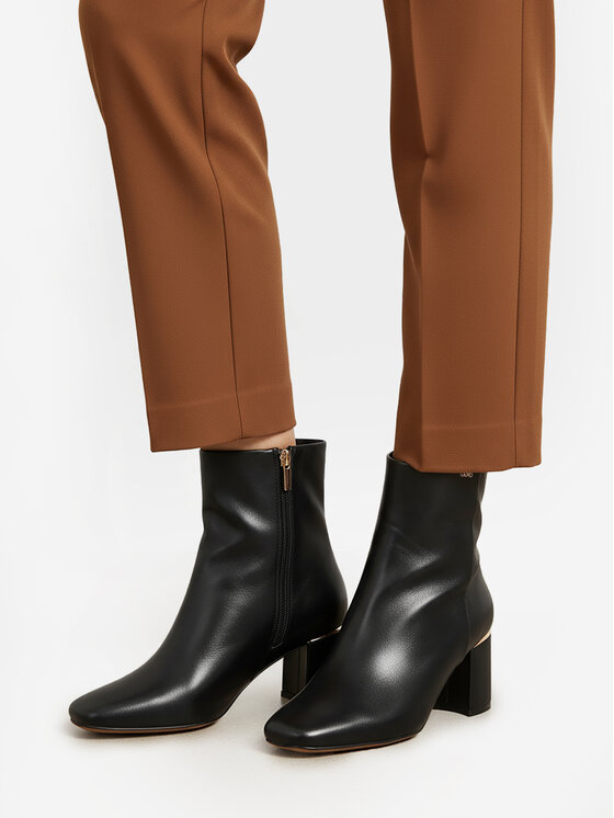 Nine West Nine West Μποτάκια CEO-LATIFA-01 Μαύρο