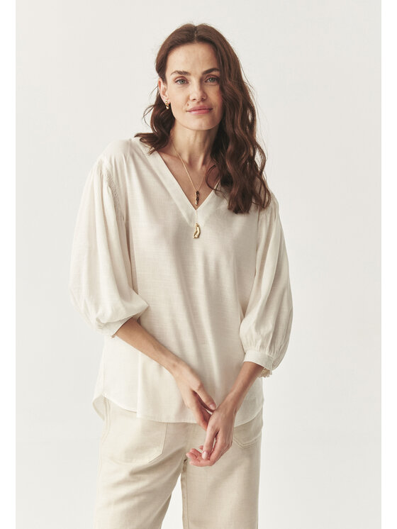 TATUUM Tatuum Bluzka DAPHNE Écru Loose Fit