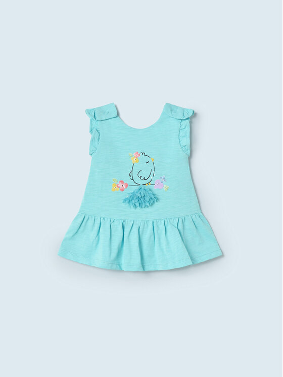 Mayoral Mayoral Повсякденна сукня 1823 Голубий Regular Fit