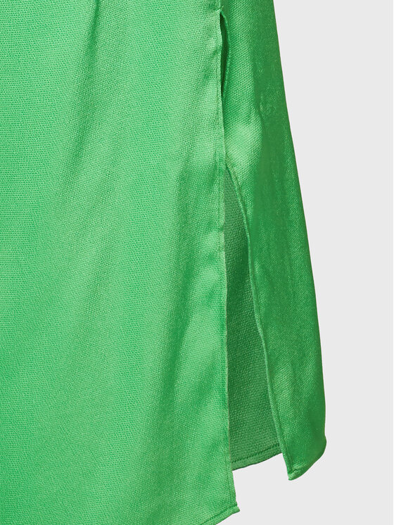 Samsøe Samsøe Samsøe Samsøe Cocktail obleka Scilla F21300099 Zelena Regular Fit