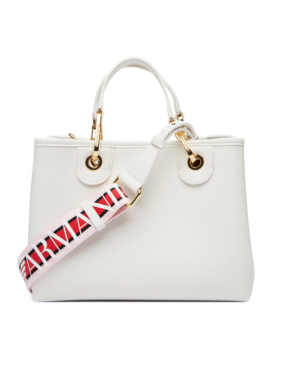Emporio Armani Emporio Armani Ročna torba EW000361 AF12103 M0034 Bela