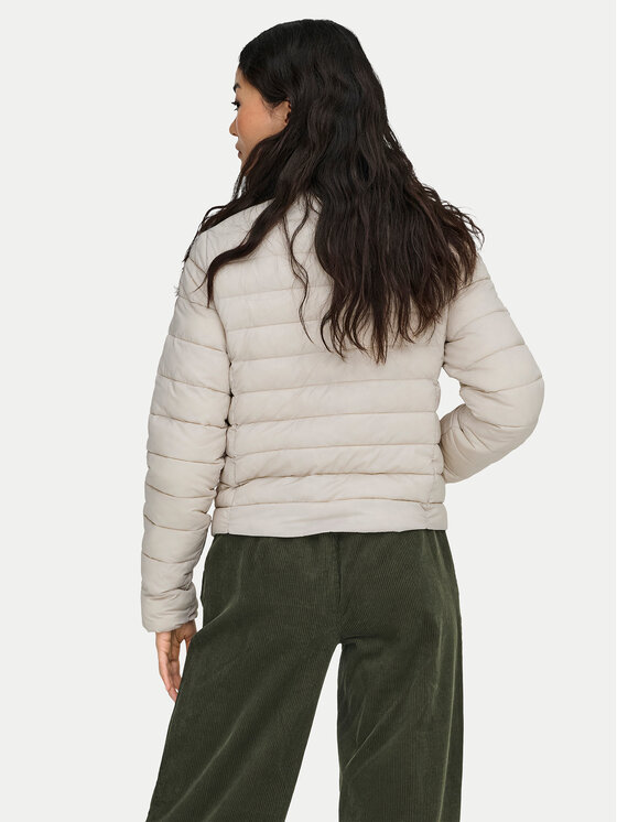 ONLY ONLY Μπουφάν μεταβατικό Tahia 15351967 Γκρι Regular Fit