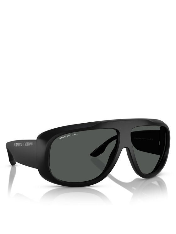 Zdjęcia - Okulary przeciwsłoneczne Armani Exchange  0AX4143SU 67 808787 Czarny 