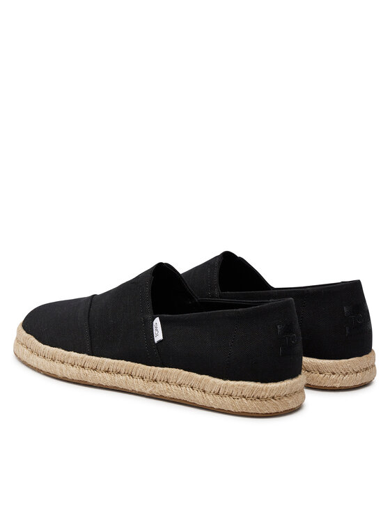 Toms Toms Еспадрильї Alpargata Rope 2.0 10019875 Чорний