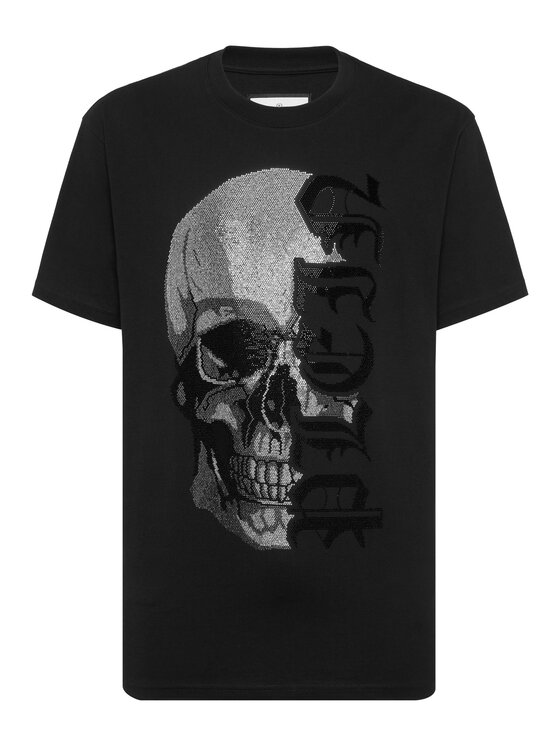 PHILIPP PLEIN PHILIPP PLEIN T-Shirt 26239 Czarny Regular Fit