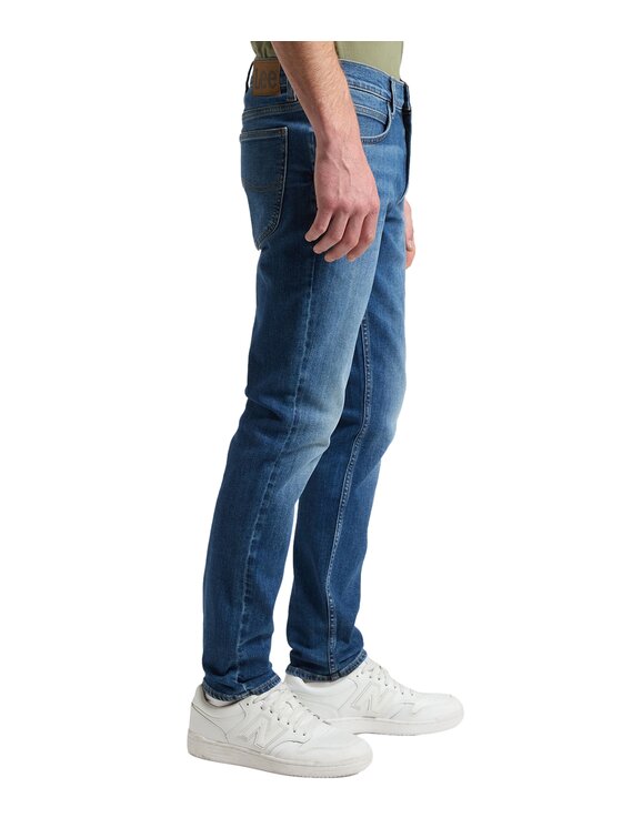 Lee Lee Jeansy 112386552 Niebieski Skinny Fit