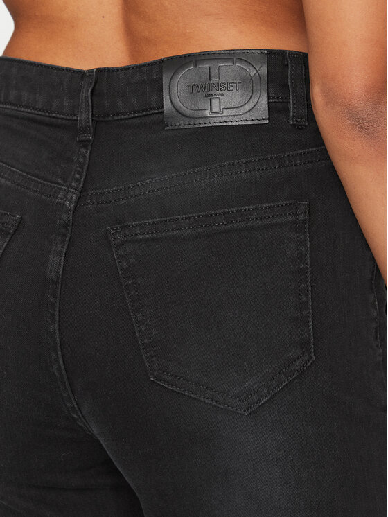 TWINSET TWINSET Jeans 232TP2462 Schwarz Over Fit