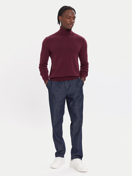United Colors Of Benetton United Colors Of Benetton Golf 1002U2180 Lilla Regular Fit