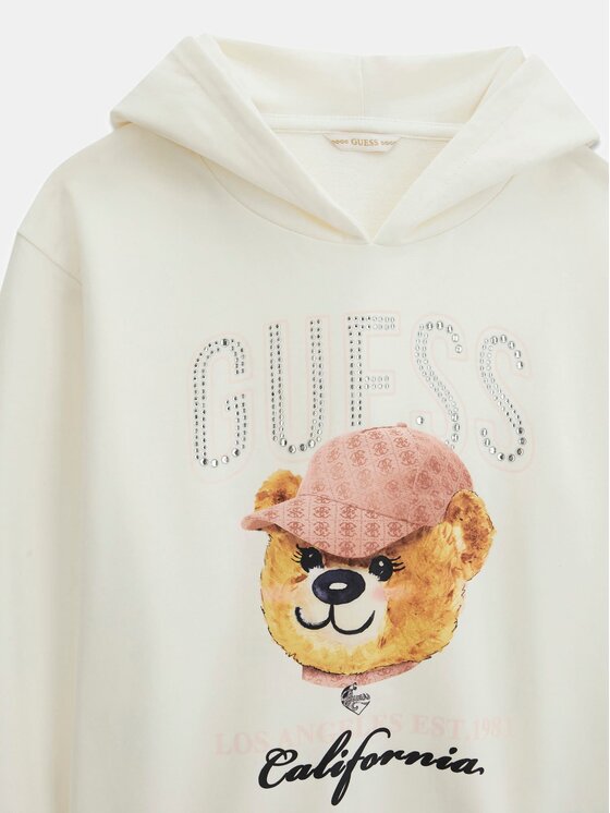 Guess Kids Guess Kids Sweter 183841 Beżowy Classic Fit