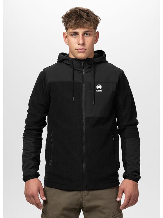 PITBULL PITBULL Bluza CAMERON Czarny Regular Fit