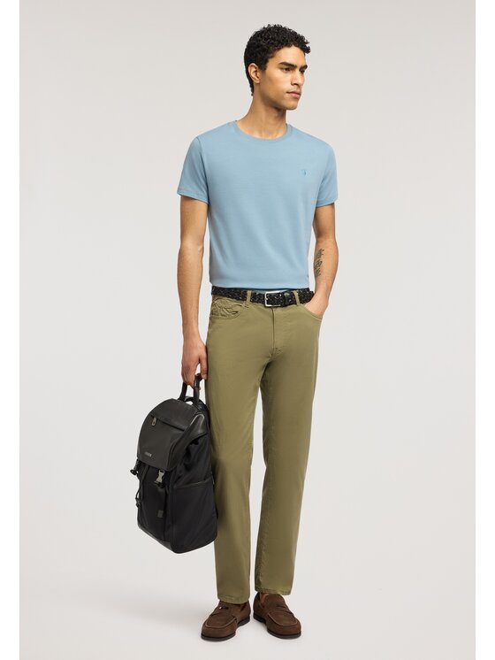 Trussardi Trussardi Pantaloni di tessuto P701H204863N035 Verde Regular Fit