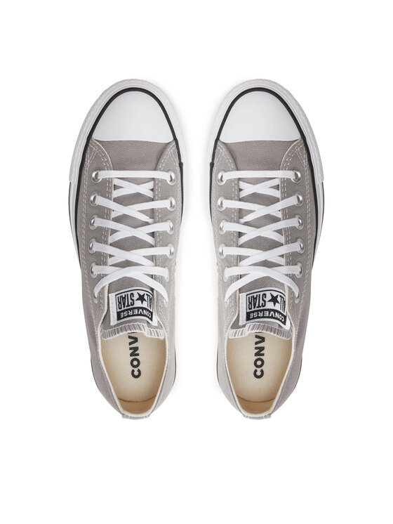 Converse Converse Tenisice Chuck Taylor All Star Lift Platform Ox A07573C Siva