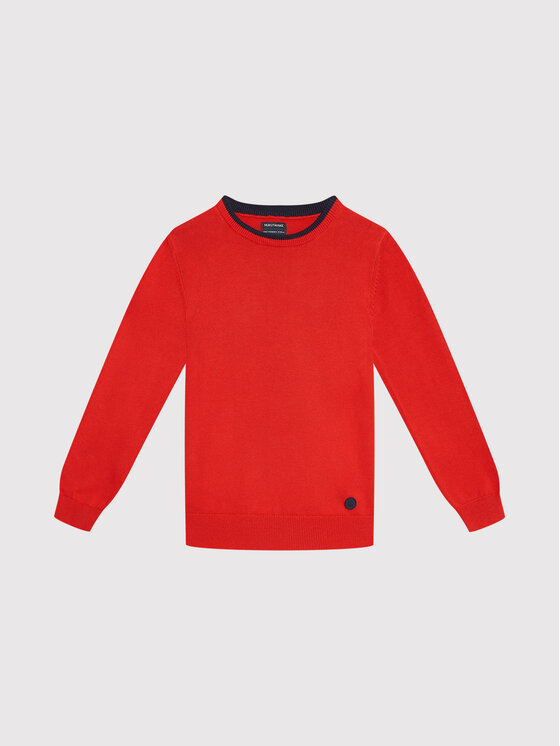Maglione Nukutavake 354 Rosso Regular Fit