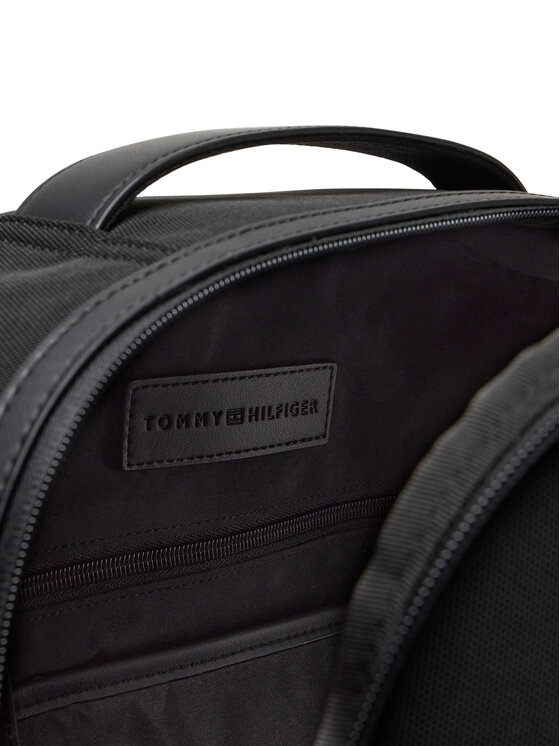 Tommy Hilfiger Tommy Hilfiger Ruksak Th Nylon Travel Backpack AM0AM13469 Crna