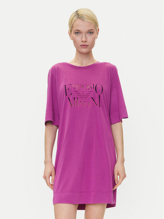 Emporio Armani Emporio Armani Hétköznapi ruha EW000618 AF12187 UA227 Rózsaszín Loose Fit