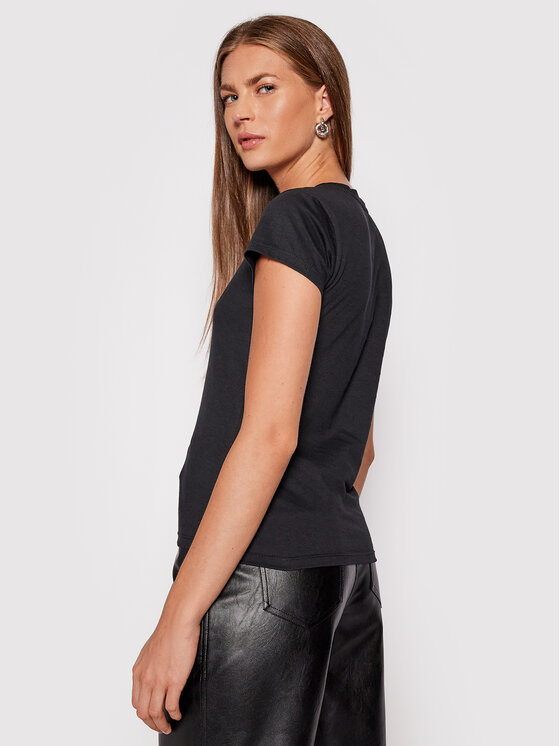 T-shirt 21702 Nero Regular Fit