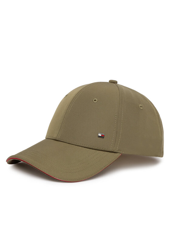 Tommy Hilfiger Tommy Hilfiger Καπέλο Jockey Corp 6 Panel AM0AM13336 Πράσινο