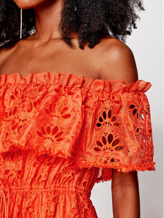 Vestito estivo IX22-80498 Arancione Regular Fit