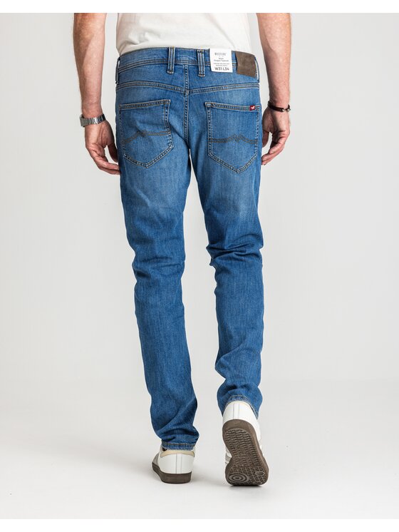 Mustang Mustang Jeansy OREGON TAPERED Niebieski Slim Fit