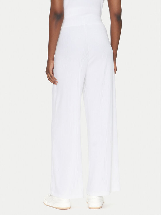EA7 Emporio Armani EA7 Emporio Armani Pantaloni din material 7W000165 AF12654 U0002 Alb Regular Fit