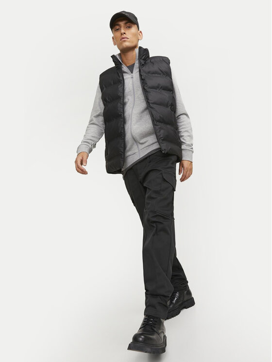 Jack&Jones Jack&Jones Riidest püksid Bill 12247358 Must Tapered Fit