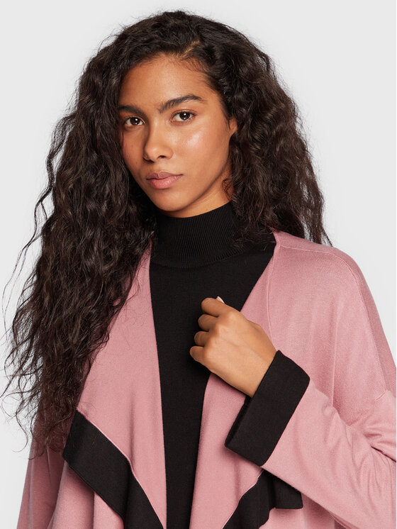 Cardigan 5F2087 MA49I Rosa Regular Fit