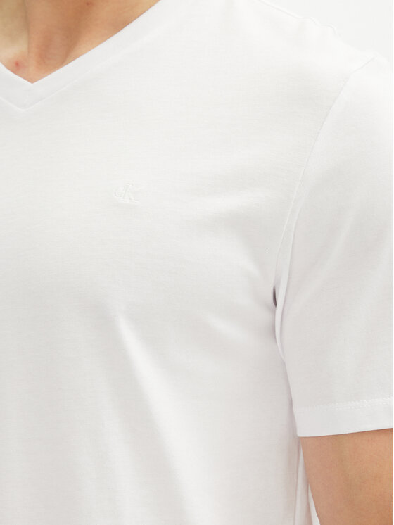 Calvin Klein Jeans Calvin Klein Jeans Póló LV040HM298 Fehér Regular Fit