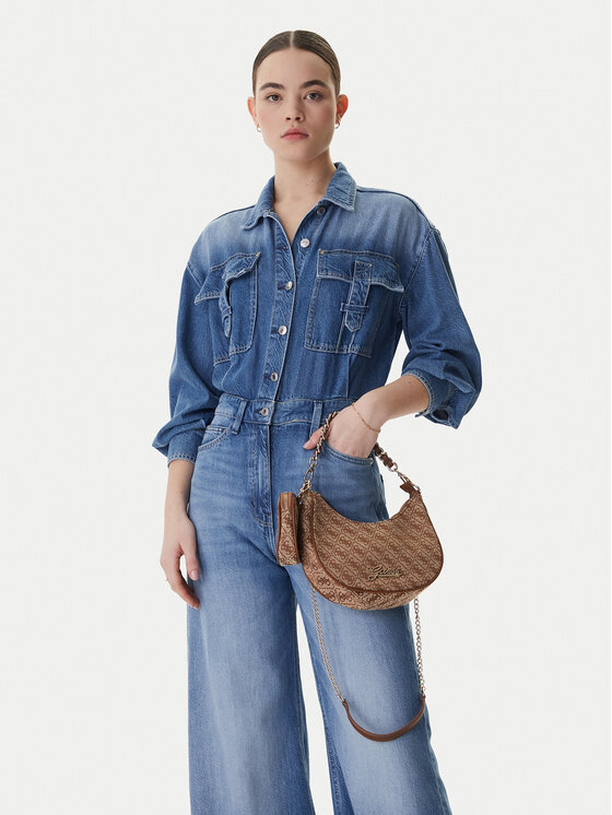 Guess Guess Дамска чанта J5BZ09 WFV20 Кафяв