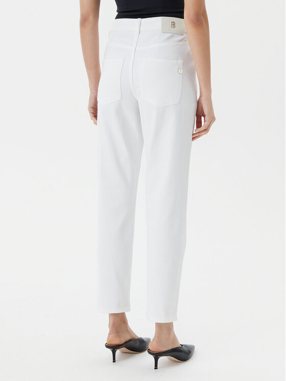 Fracomina Fracomina Jeans FP25SVD005W77001 Bianco Carrot Fit