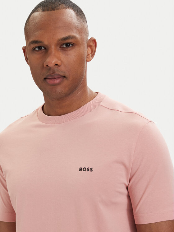 BOSS BOSS T-särk 50506373 Roosa Regular Fit