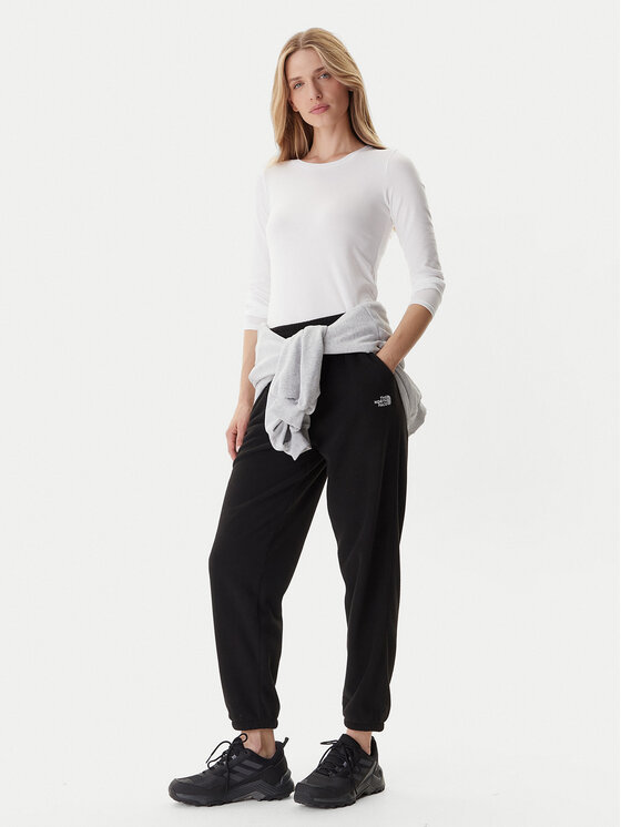 The North Face The North Face Spodnie dresowe Glacier NF0A8DQR Czarny Regular Fit