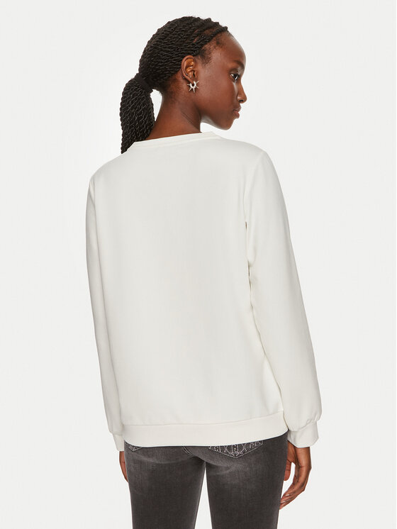 Liu Jo Sport Liu Jo Sport Sweatshirt TF4146 FS090 Weiß Regular Fit