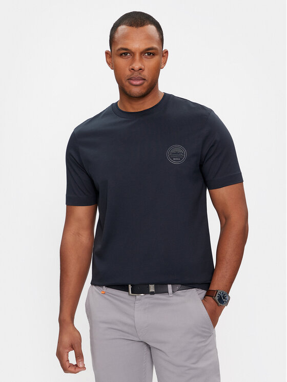 Boss T-Shirt Thompson 281_Ps 50507787 Dunkelblau Regular Fit  