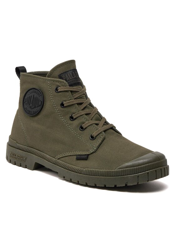 Palladium Palladium Туристически oбувки Pampa Sp20 Hi Cvs 76838-309-M Зелен
