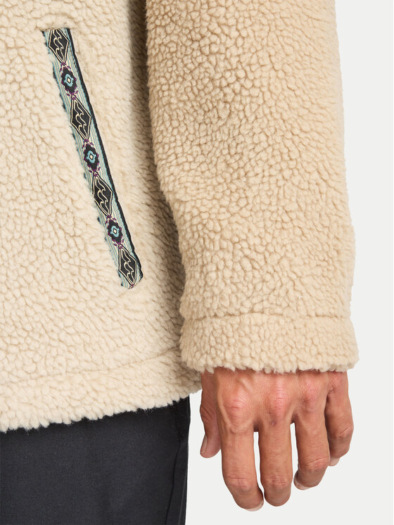 Billabong Billabong Fleecejacke Boundary Tombstone EBYFT00158 Beige Regular Fit