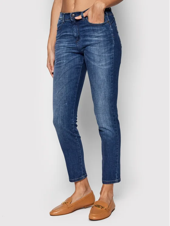 Sisley Jeans 4RR3575V7 Dunkelblau Slim Fit