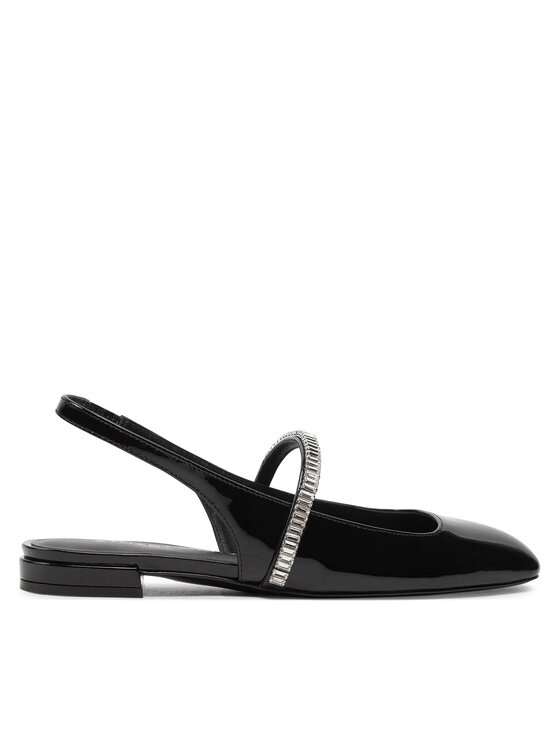 Sandale Stuart Weitzman Stefanie Slngback Fl SI438 Negru