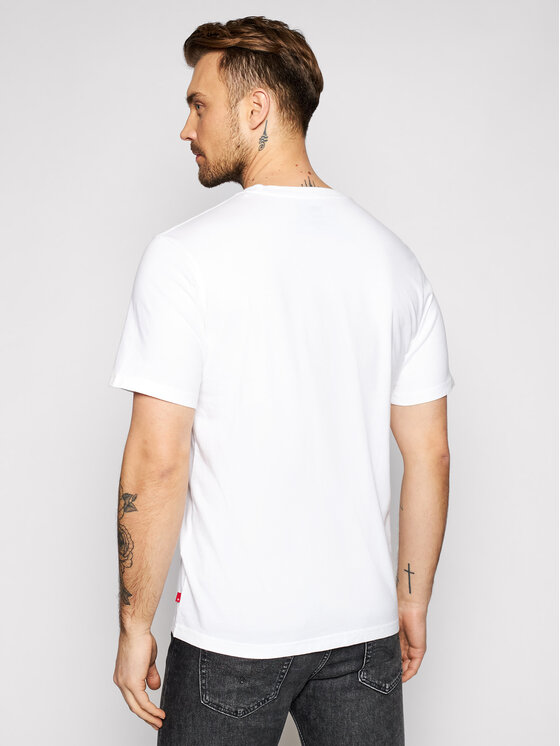 T-shirt Tee 16143-0083 Bianco Relaxed Fit