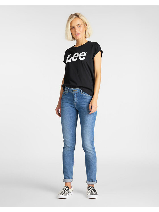 Lee Lee Jeansy ELLY Niebieski Slim Fit