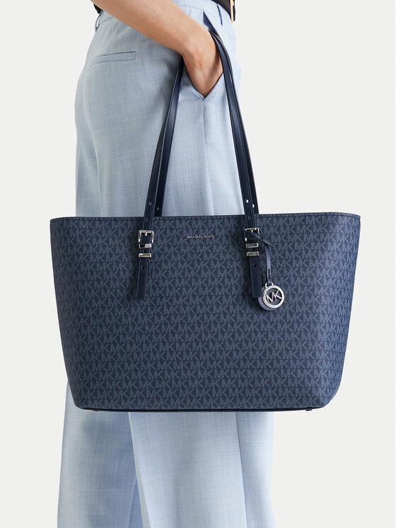 MICHAEL Michael Kors MICHAEL Michael Kors Kabelka Quinn 30T5SQNT9V Tmavomodrá