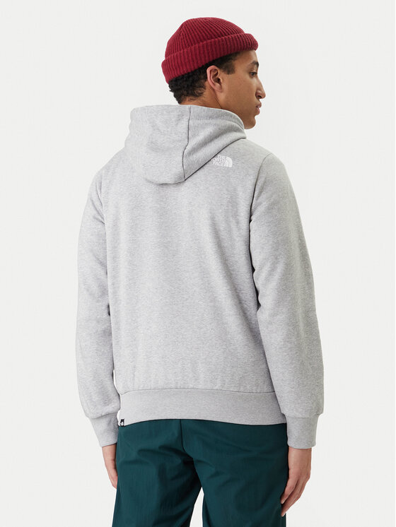 The North Face The North Face Bluza Simple Dome NF0A89FC Szary Regular Fit