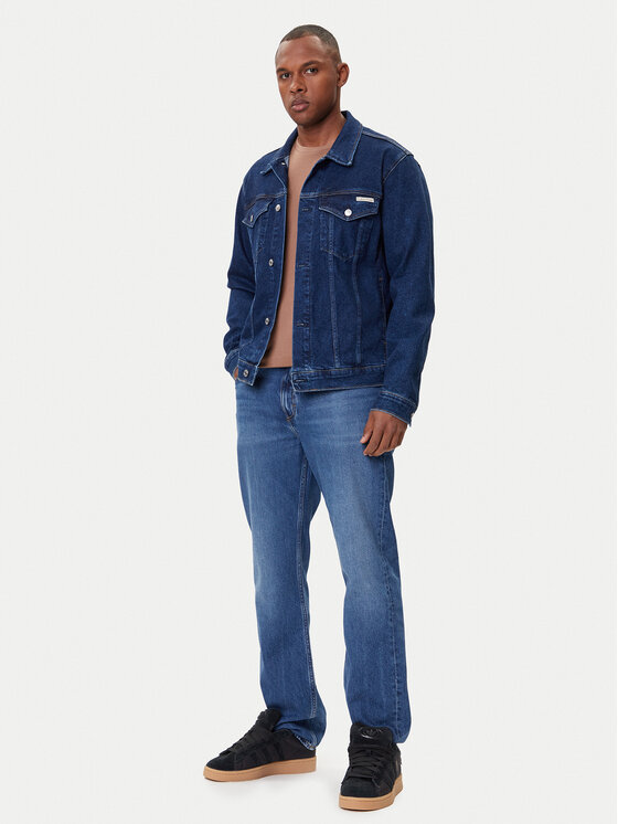 Lee Lee Džinsi West 112364167 Zils Straight Fit