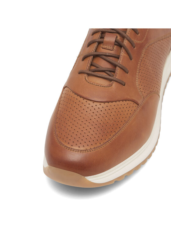 【GRANCY】l Plate Leather Shoes Półbuty Clarks Orinoco2 Limit 26163621 Black Leather - czarne