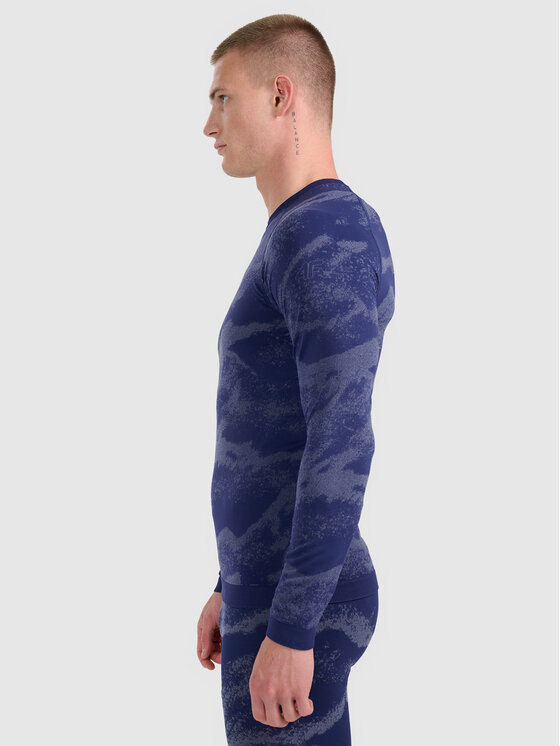 4F 4F Intimo termico pezzo sopra SKI PERFORMANCE Blu scuro