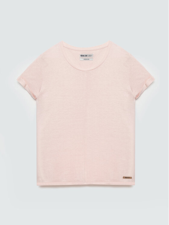 BIG STAR BIG STAR T-Shirt OTRIA Różowy Comfort Fit