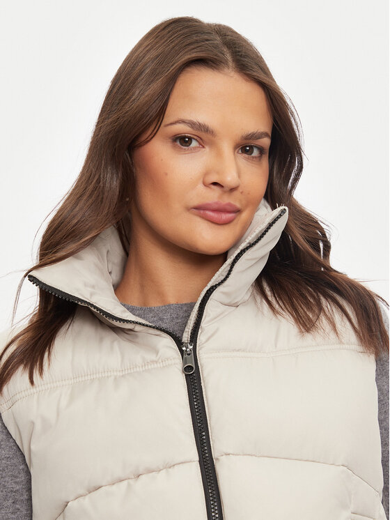 Vero Moda Vero Moda Sportovní vesta Klea 10293918 Écru Regular Fit