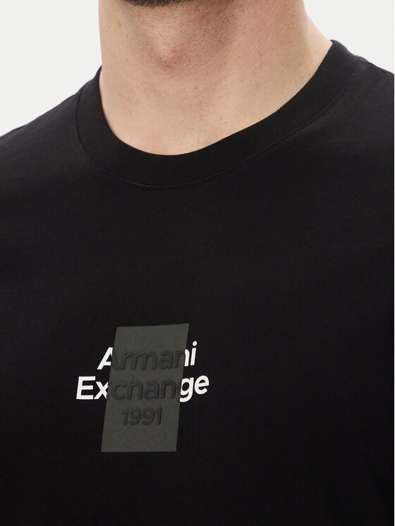Armani Exchange Armani Exchange T-Shirt XM000767 AF12308 UC001 Czarny Regular Fit